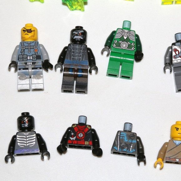 LEGO NINJAGO MINIFIGURE LOT Sleven Wrayth Squiffy Nya Cyrus Lloyd Garmadon parts - Picture 6 of 16